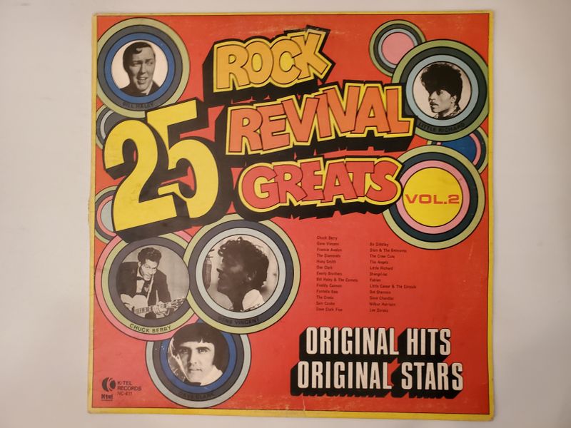 Various Artists Rock Revival Greats Vol. 2 (25 Original Hits Original Stars) vinyl record